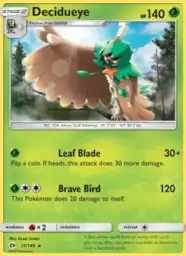 Decidueye · Sun & Moon · 11/149