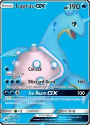 Lapras GX · Sun & Moon · 139/149