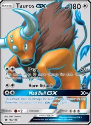 Tauros GX · Sun & Moon · 144/149
