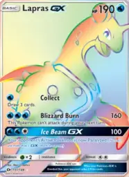 Lapras GX · Sun & Moon · 151/149