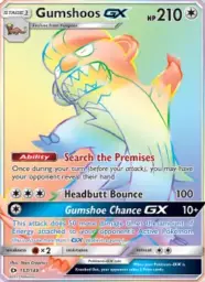 Gumshoos GX · Sun & Moon · 157/149