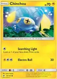 Chinchou · Sun & Moon · 49/149