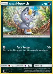 Alolan Meowth · Sun & Moon · 78/149