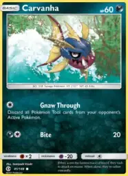 Carvanha · Sun & Moon · 81/149