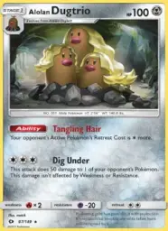 Alolan Dugtrio · Sun & Moon · 87/149