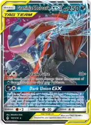 Greninja & Zoroark GX · Unbroken Bonds · 107/214
