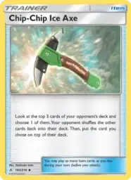 Chip-Chip Ice Axe · Unbroken Bonds · 165/214