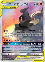 Marshadow & Machamp GX · Unbroken Bonds · 199/214