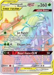 Pheromosa & Buzzwole GX · Unbroken Bonds · 215/214