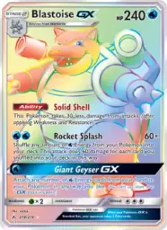 Blastoise GX · Unbroken Bonds · 218/214