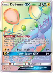 Dedenne GX · Unbroken Bonds · 219/214