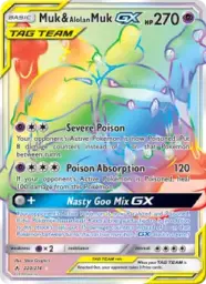 Muk & Alolan Muk GX · Unbroken Bonds · 220/214