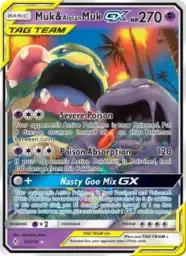 Muk & Alolan Muk GX · Unbroken Bonds · 61/214