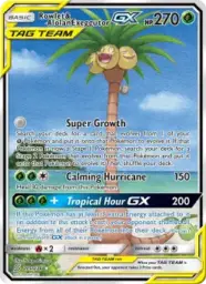 Rowlet & Alolan Exeggutor GX · Unified Minds · 215/236
