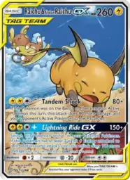 Raichu & Alolan Raichu GX · Unified Minds · 221/236