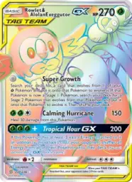 Rowlet & Alolan Exeggutor GX · Unified Minds · 237/236