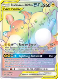 Raichu & Alolan Raichu GX · Unified Minds · 241/236