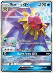 Starmie GX · Hidden Fates · 14/68