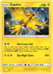 Zapdos · Hidden Fates · 24/68