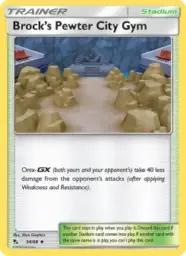 Brock’s Pewter City Gym · Hidden Fates · 54/68