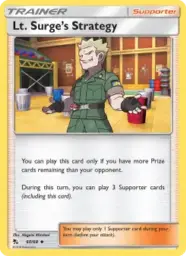 Lt. Surge’s Strategy · Hidden Fates · 60/68