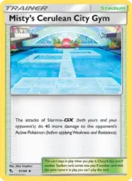 Misty’s Cerulean City Gym · Hidden Fates · 61/68