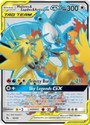Moltres & Zapdos & Articuno GX · Hidden Fates · 66/68