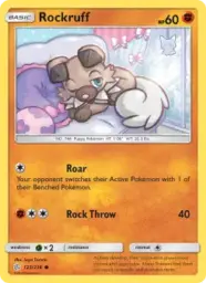 Rockruff · Cosmic Eclipse · 123/236