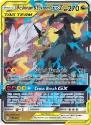 Reshiram & Zekrom GX · Cosmic Eclipse · 157/236