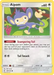 Aipom · Cosmic Eclipse · 169/236