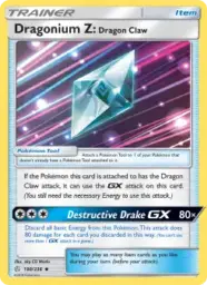 Dragonium Z: Dragon Claw · Cosmic Eclipse · 190/236