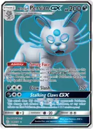 Alolan Persian GX · Cosmic Eclipse · 219/236