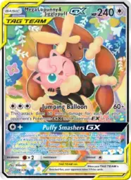 Mega Lopunny & Jigglypuff GX · Cosmic Eclipse · 226/236