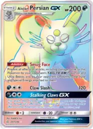Alolan Persian GX · Cosmic Eclipse · 257/236