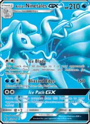 Alolan Ninetales GX · Guardians Rising · 132/145