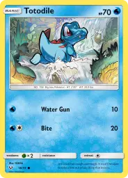 Totodile · Shining Legends · 18/73
