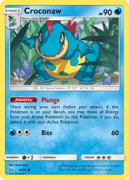 Croconaw · Shining Legends · 19/73