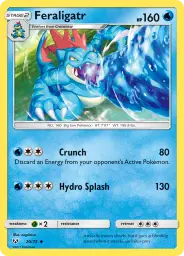Feraligatr · Shining Legends · 20/73