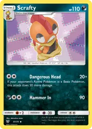 Scrafty · Shining Legends · 51/73