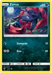 Zorua · Shining Legends · 52/73