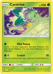 Carnivine · Shining Legends · 6/73