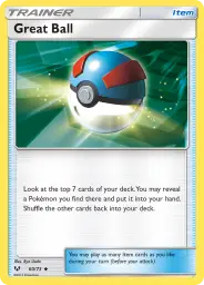 Great Ball · Shining Legends · 60/73