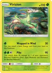 Virizion · Shining Legends · 8/73