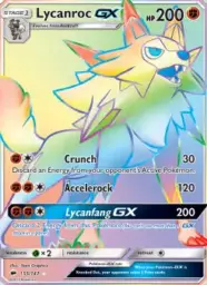 Lycanroc GX · Burning Shadows · 155/147
