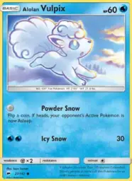 Alolan Vulpix · Burning Shadows · 27/147