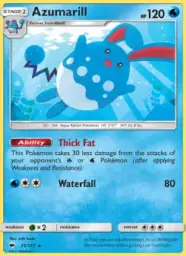 Azumarill · Burning Shadows · 35/147