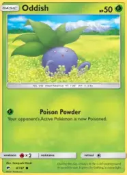 Oddish · Burning Shadows · 4/147