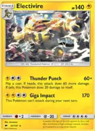 Electivire · Burning Shadows · 43/147