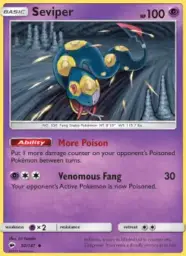 Seviper · Burning Shadows · 50/147