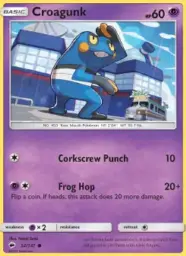 Croagunk · Burning Shadows · 54/147
